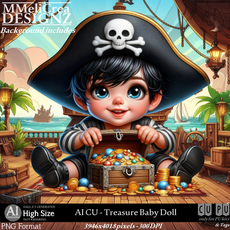 (image for) AI - CU Treasure Baby Doll (CU4PU/PNG)